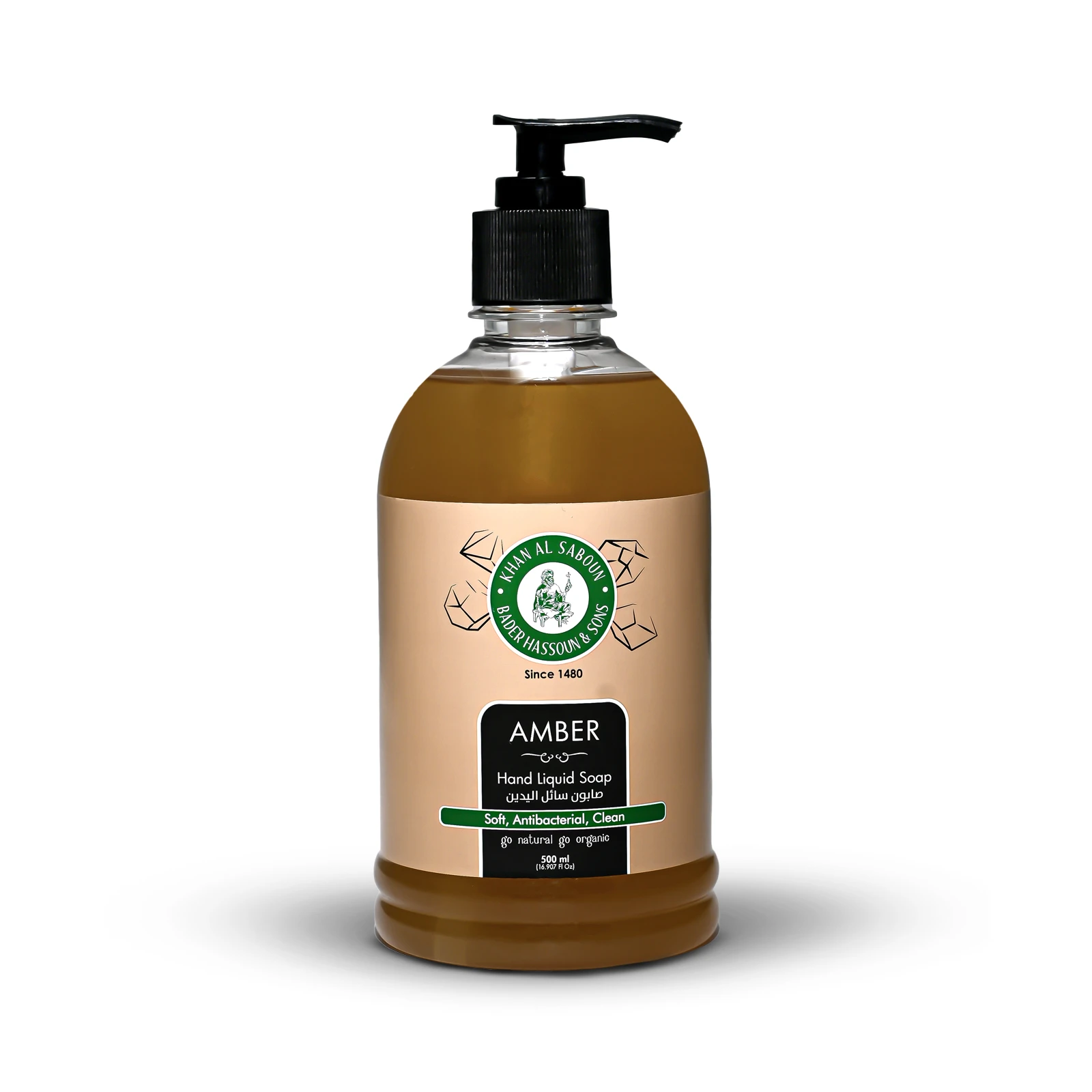 Amber Liquid Soap â€“ 500ml