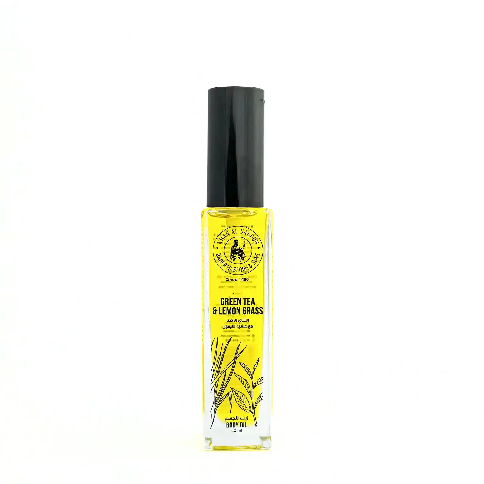 Green tea & lemon grass oil