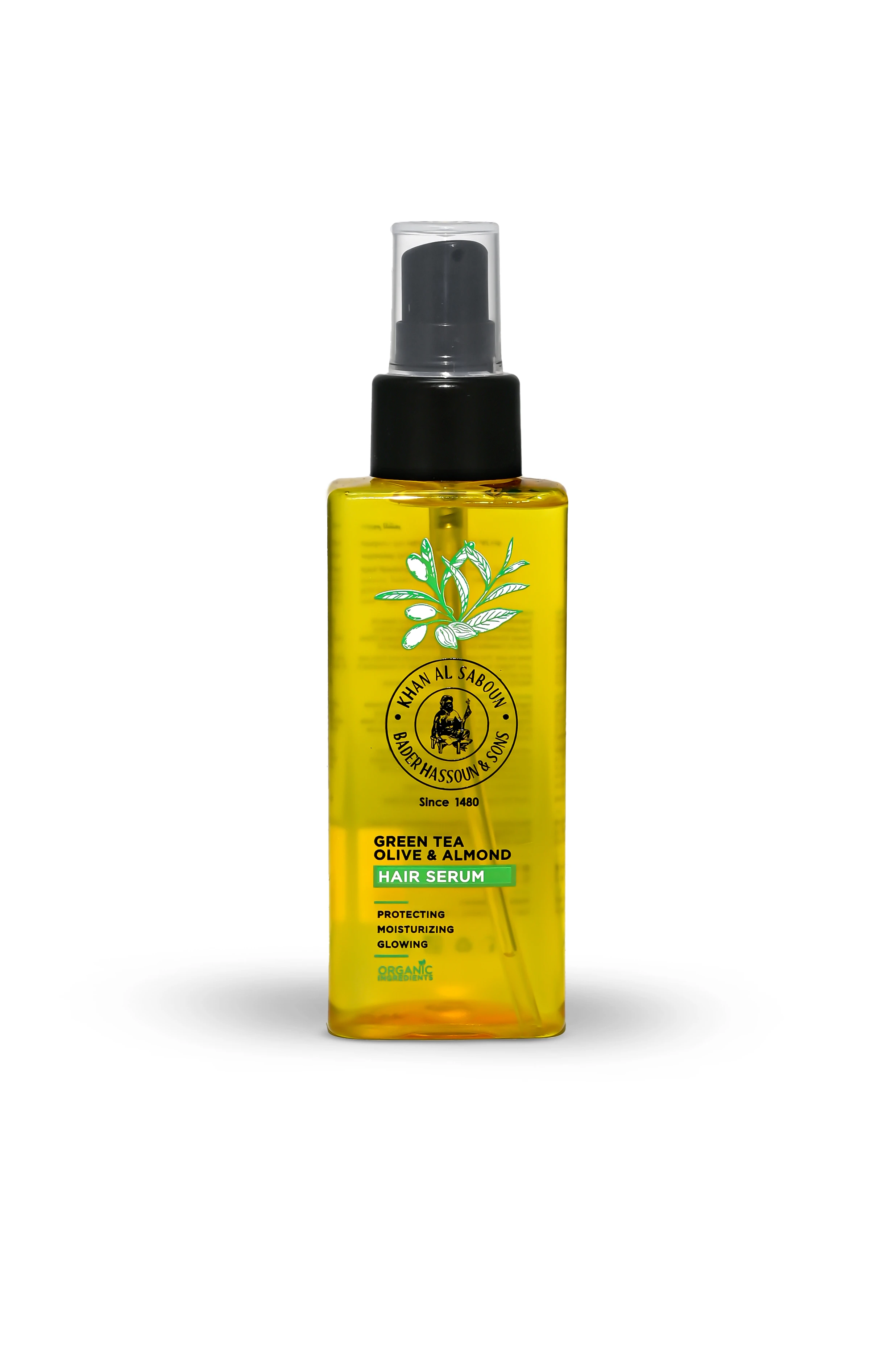 Green Tea, Olive, & Almond Hair Serum