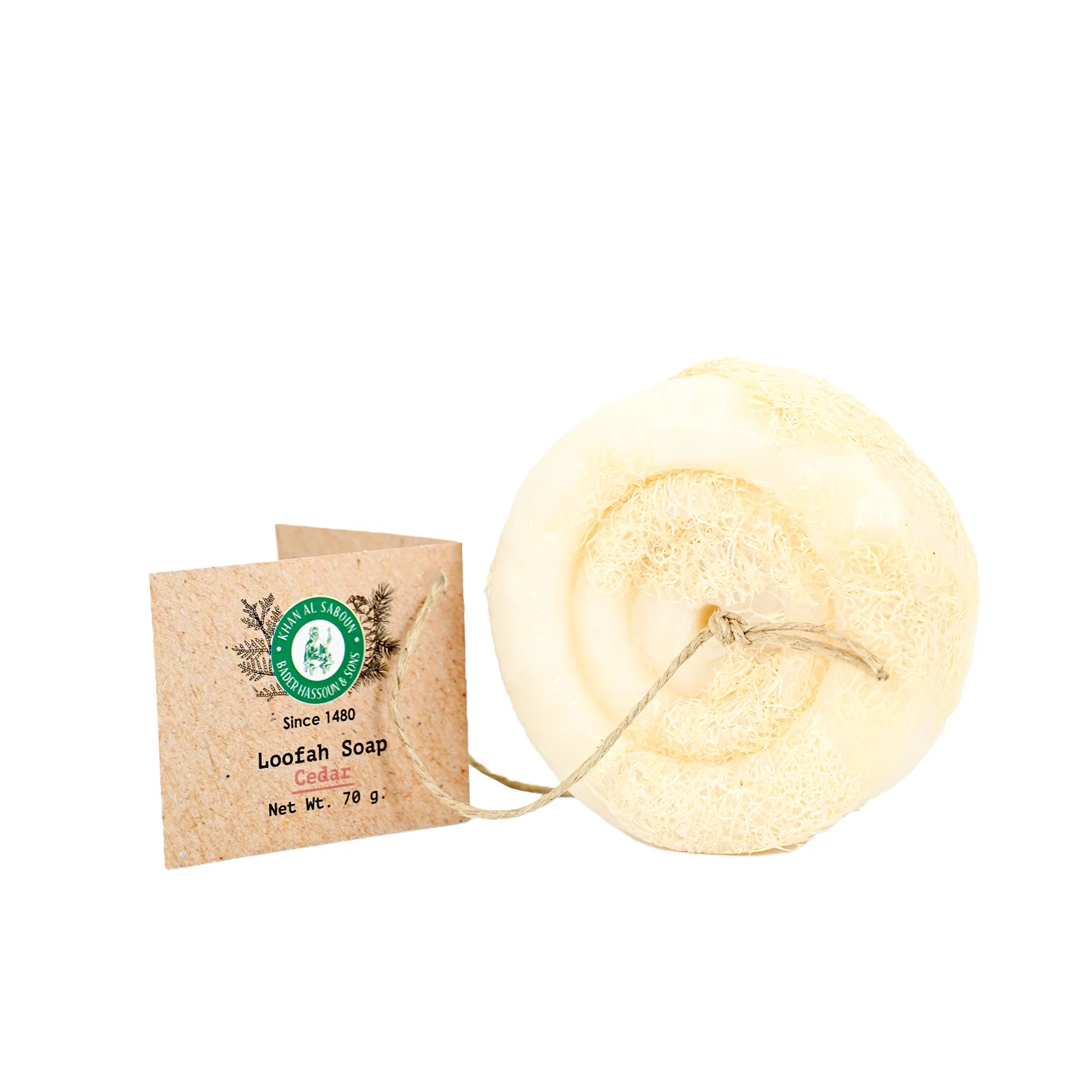 Cedar Loofah Soap