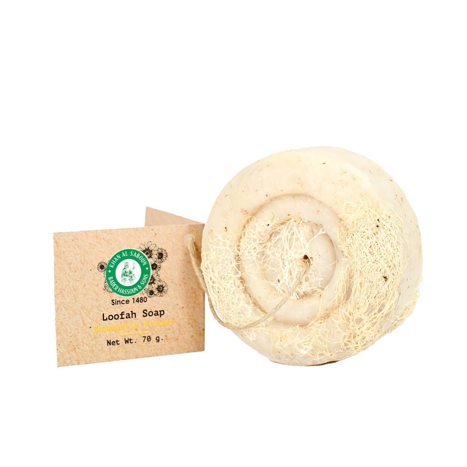 Loofah soap chamomile & argan