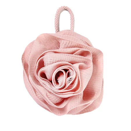 Rose-Shaped Bath Puff