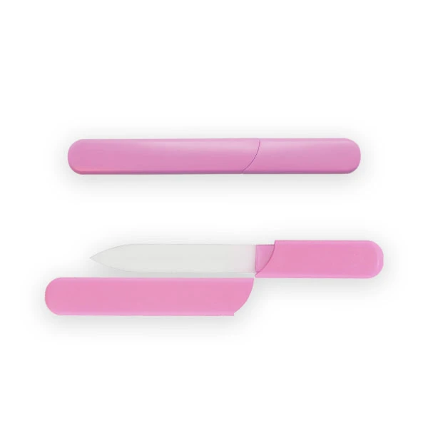 Double-Sided Glass Nail File With Cover