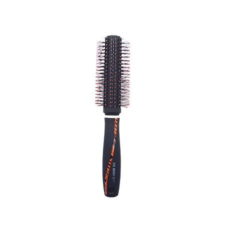Hair Brush with Rubber Coating - Roll