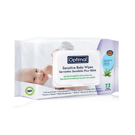 Baby Wipes With Plastic Lid