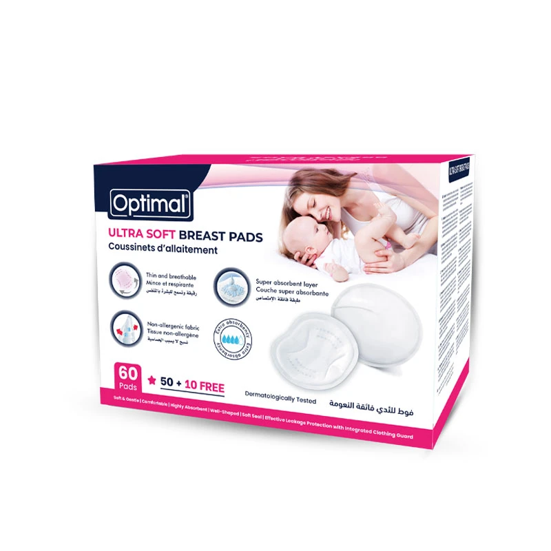 Optimal Breast pads 60 pcs (50+10free)