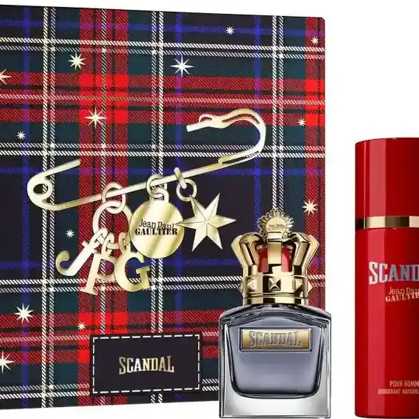 Scandal Pour Homme Eau de Toilette Gift Set for Men, 3 Piece by Jean Paul Gaultier
