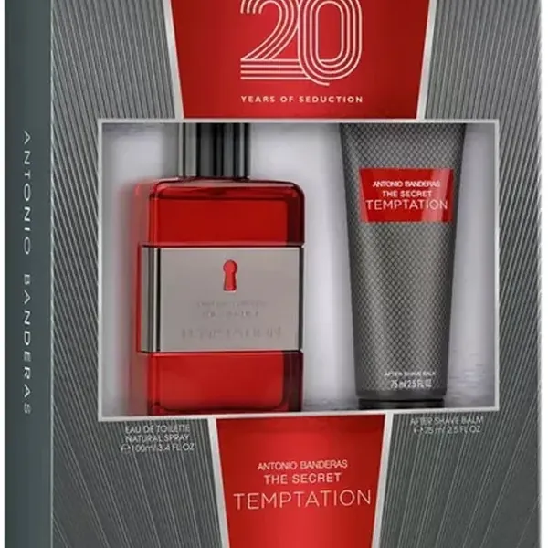 The Secret Temptation Eau de Toilette Gift Set for Men, Antonio Banderas