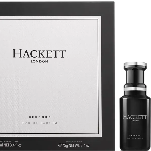 Bespoke Eau De Parfum and Deodorant Gift Set for Men by Hackett
