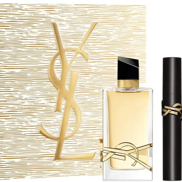 Libre Eau de Parfum Gift Set for Women with Mascara, 90ml