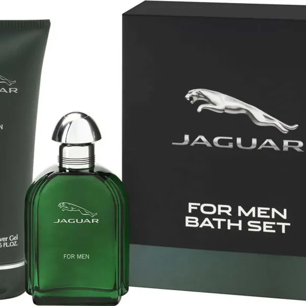 For Men Eau de Toilette and Shower Gel Gift Set, 100ml + 200ml, Jaguar