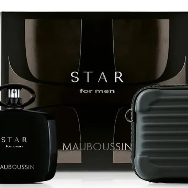 Star For Men Eau de Parfum Gift Set with Shower Gel and Pouch
