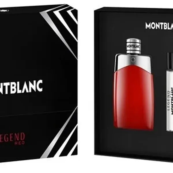 Legend Red Eau de Parfum Gift Set for Men, 3 Piece Set, montblanc