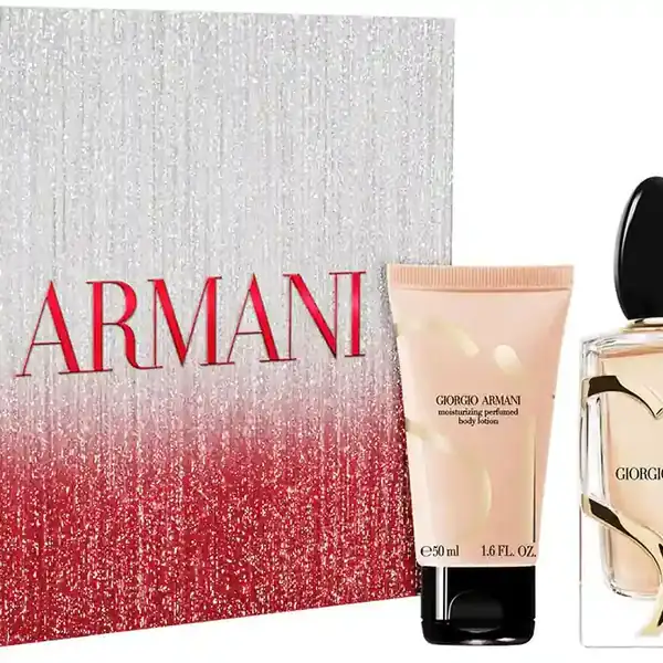 Si Eau De Parfum Gift Set with Body Lotion, armani