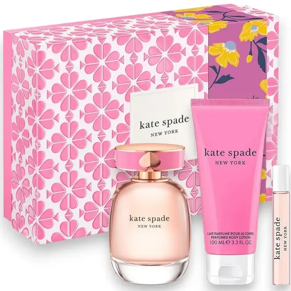 Floral Fruity Eau de Parfum Gift Set for Women, 3 Piece, kate spade