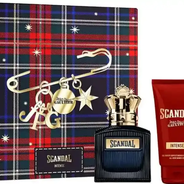 Scandal Homme Intense Eau de Parfum Gift Set for Men, 3 Piece by Jean Paul Gaultier