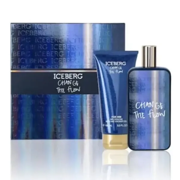 Change The Flow fragrance gift set with travel spray, Iceberg