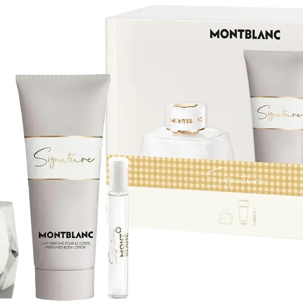 Signature Eau de Parfum Gift Set for Women, 3 Piece Set, Montblanc