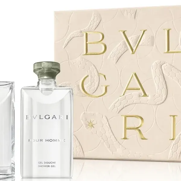 Pour Homme Eau de Toilette and Shower Gel Gift Set for Men bvlgari