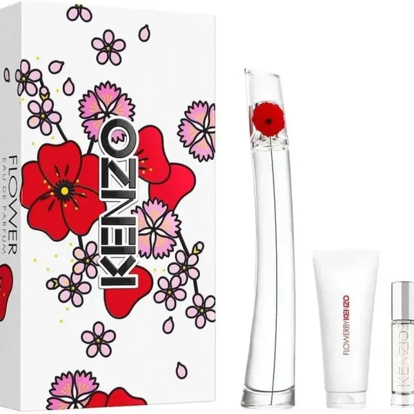 Flower Eau de Parfum Gift Set for Women, Perfume and Lotion, Kenzo