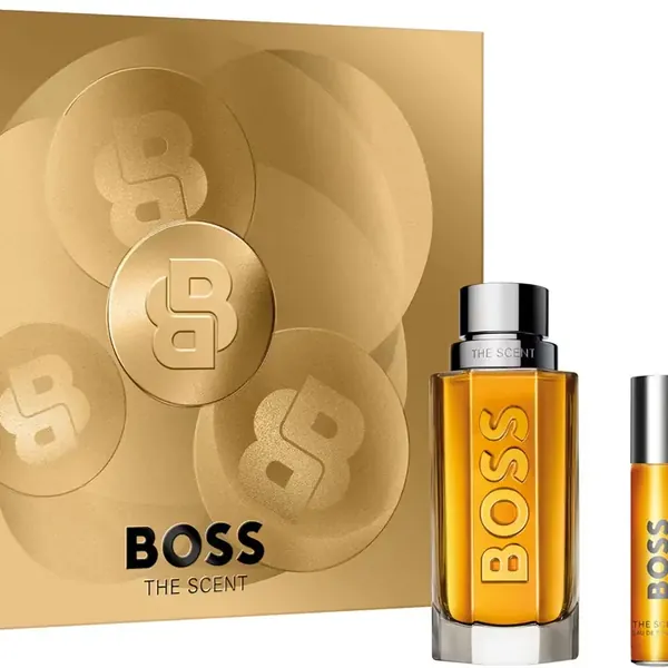 The Scent For Him Eau de Toilette Gift Set for Men, 3 Piece, Hugo Boss