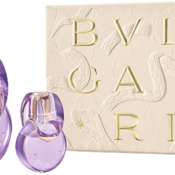Omnia Amethyste Eau de Toilette Gift Set for Women, 100ml + 15ml, bvlgari