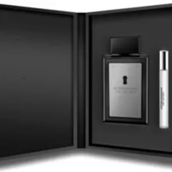 The Secret Eau De Toilette Gift Set for Men, 100ml + 10ml, Antonio Banderas