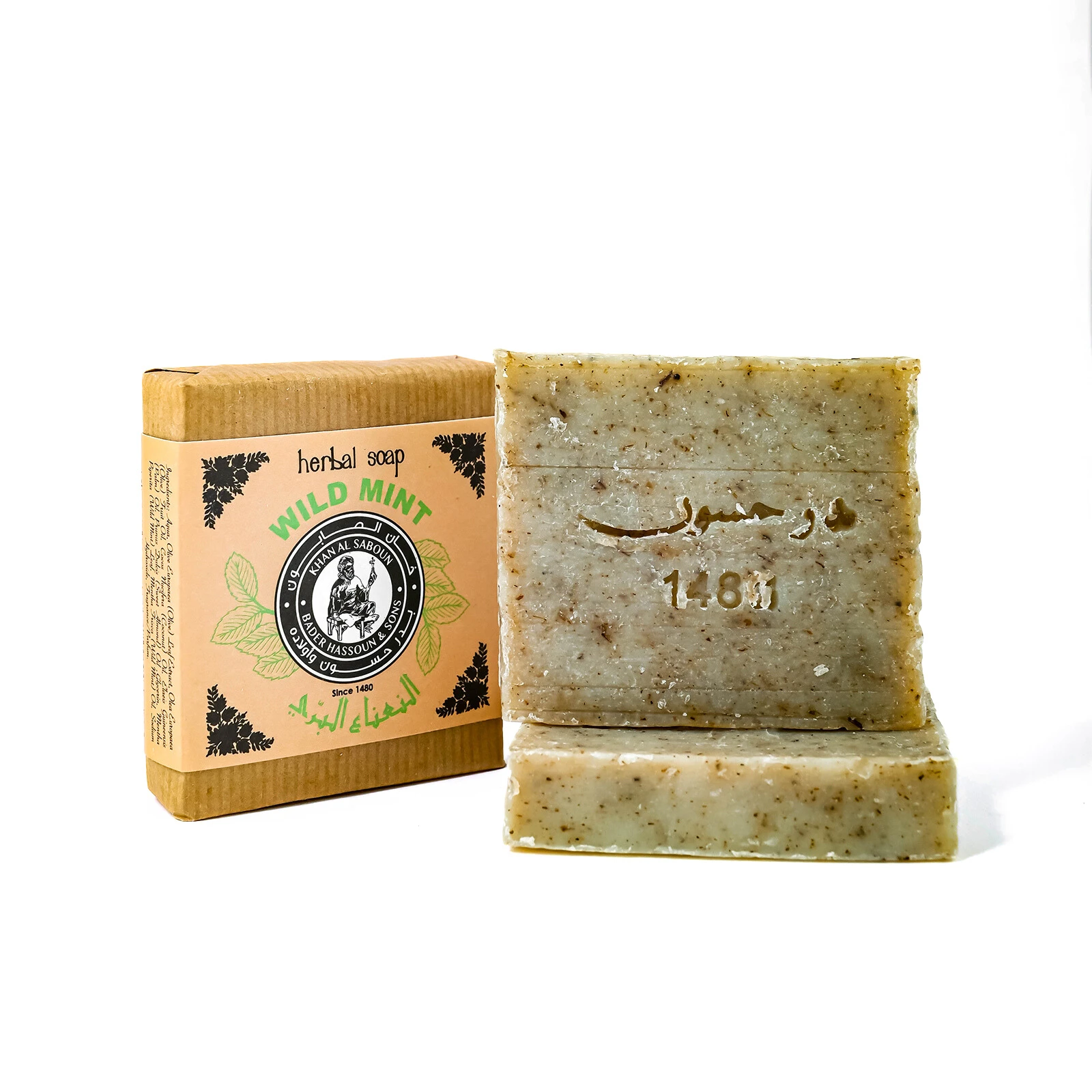 Wild Mint Herbal Soap â€“ 80g