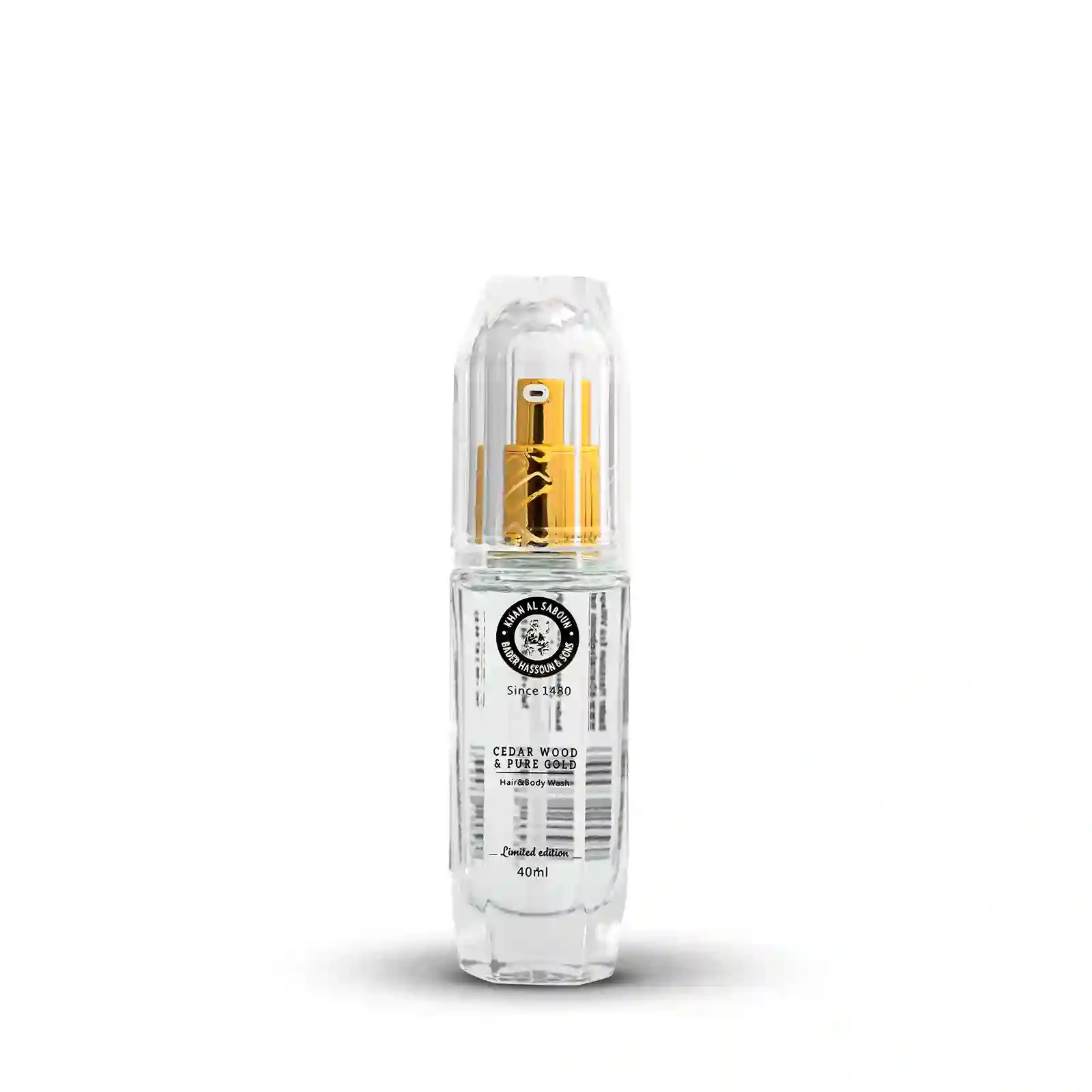 Cedar Wood & Pure Gold Shampoo & Shower Gel â€“ 50ml