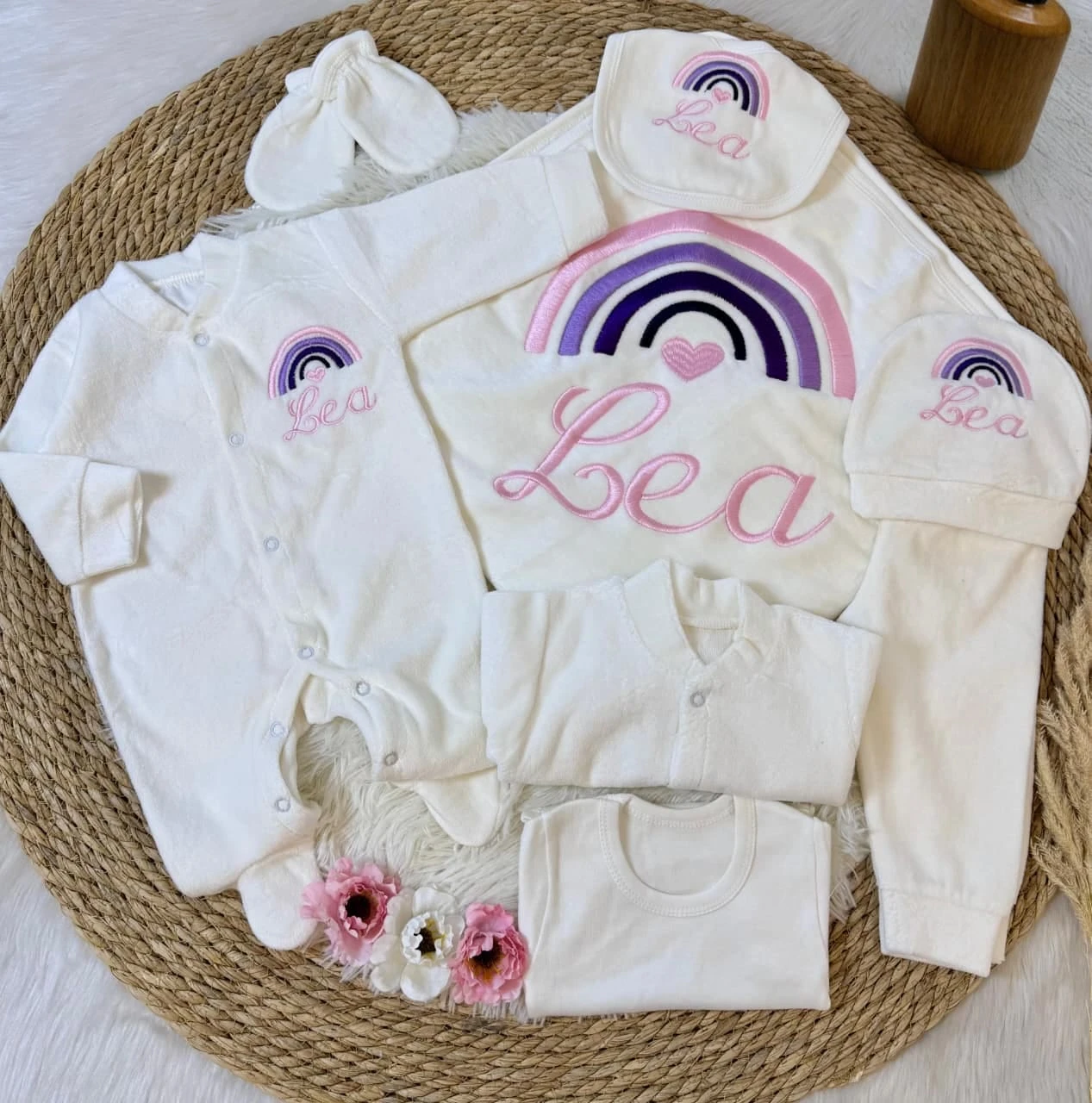 Customized Newborn Girl Hospital Set