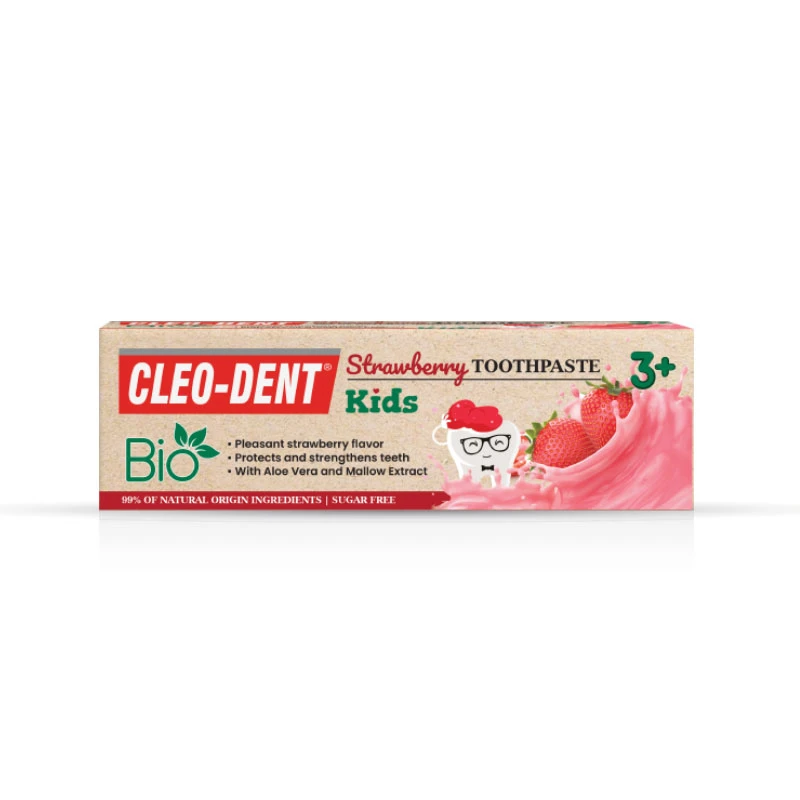 BIO Strawberry kids' toothpaste