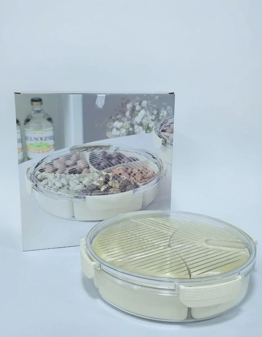 Round Airtight Food Storage Container