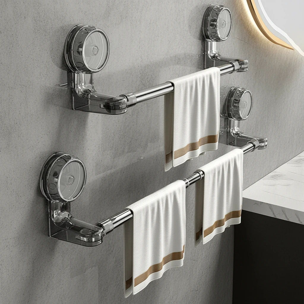 Wall-Mounted Double Towel Holder