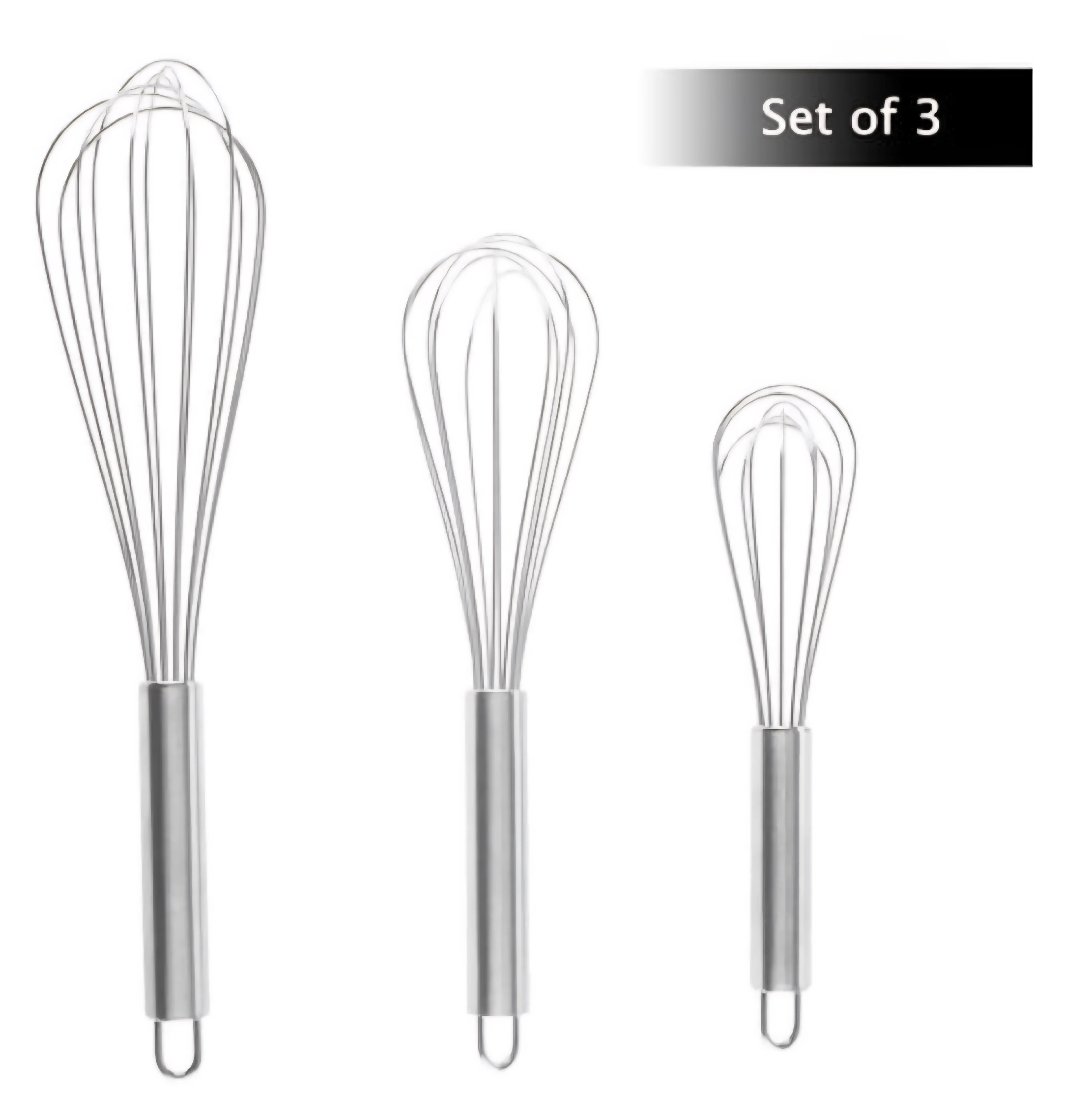 Mixer Stainless Set of 3 Pieces