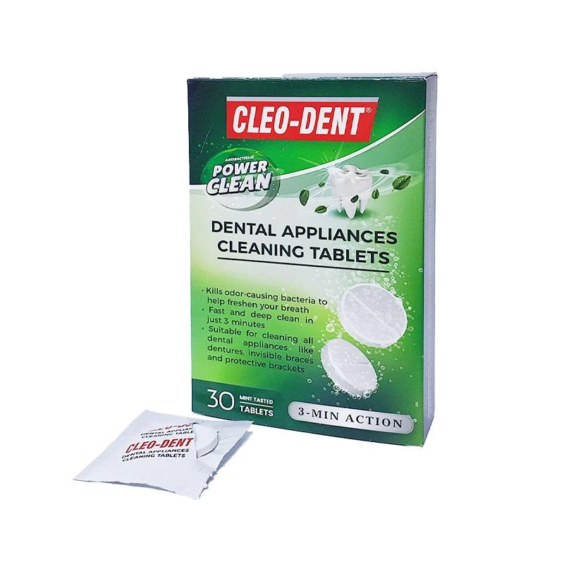 Dental Appliances Cleaning Tablets