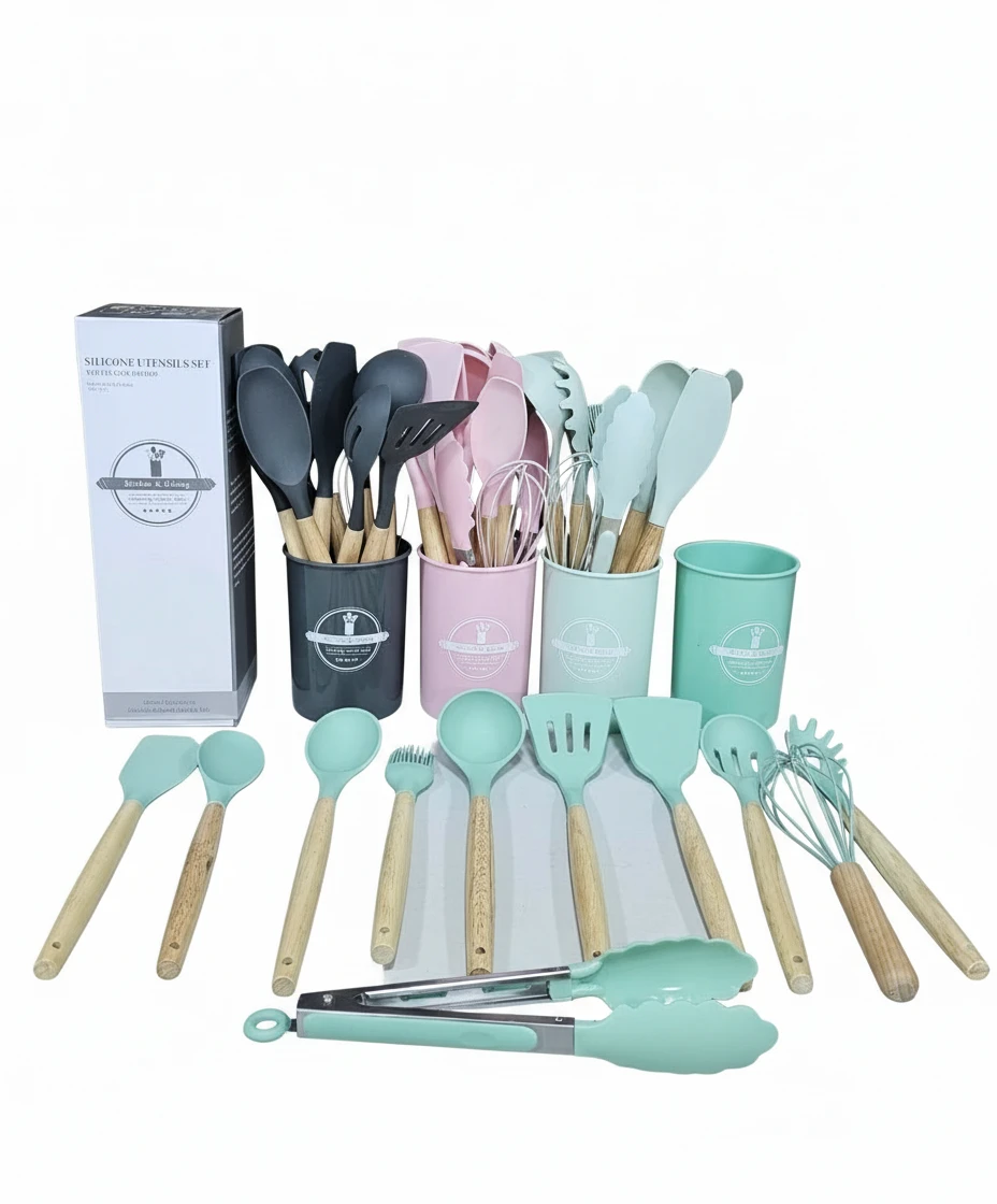 12 Pieces Silicone Kitchen Set