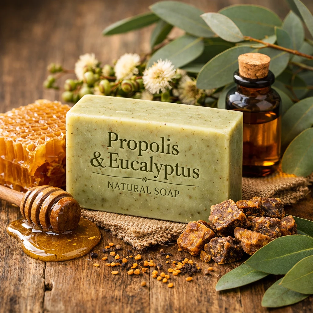 Propolis & Eucalyptus Face Soap