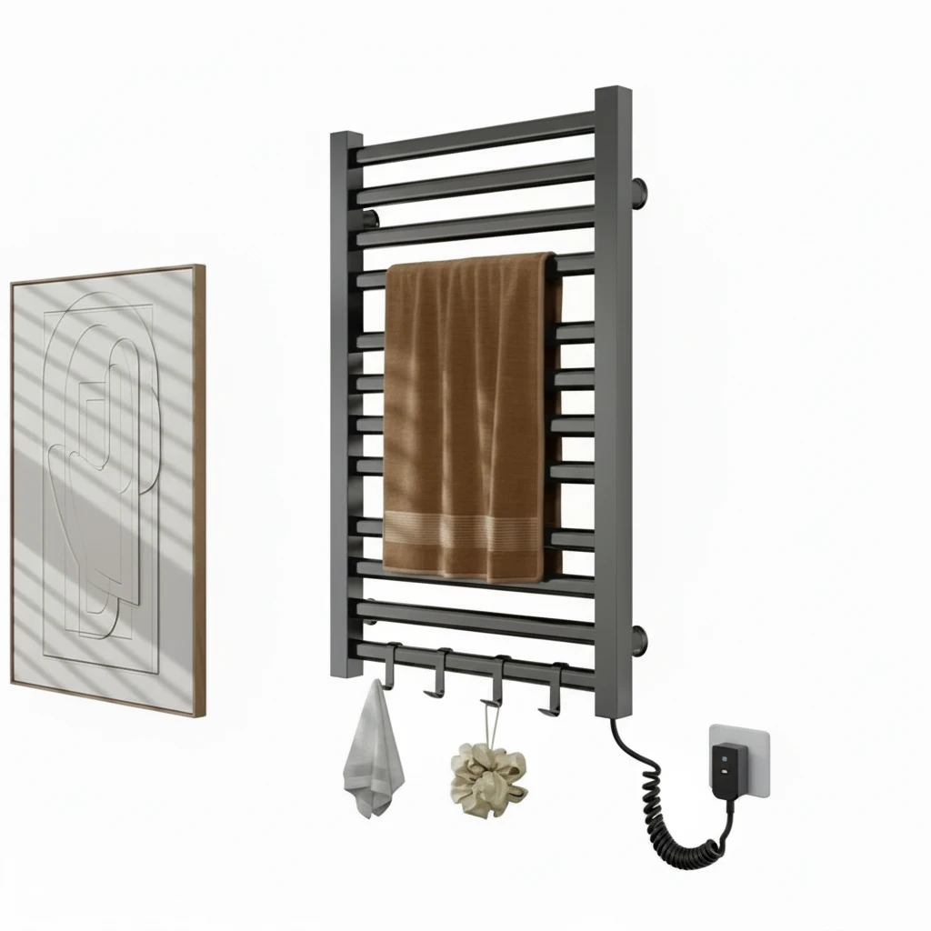 Electric Towel Warmer Rack Wall Mounted