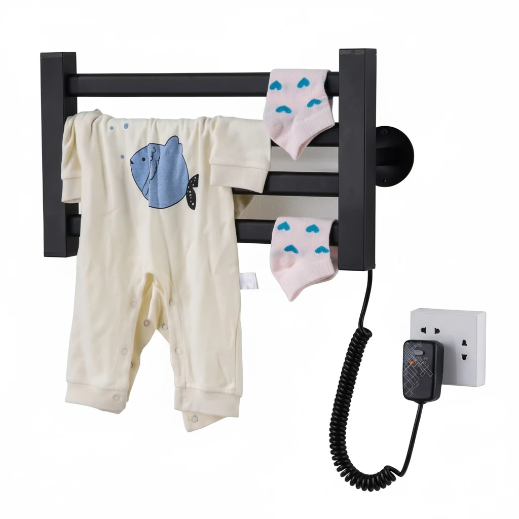 Wall-Mounted Electric Towel Warmer Rack