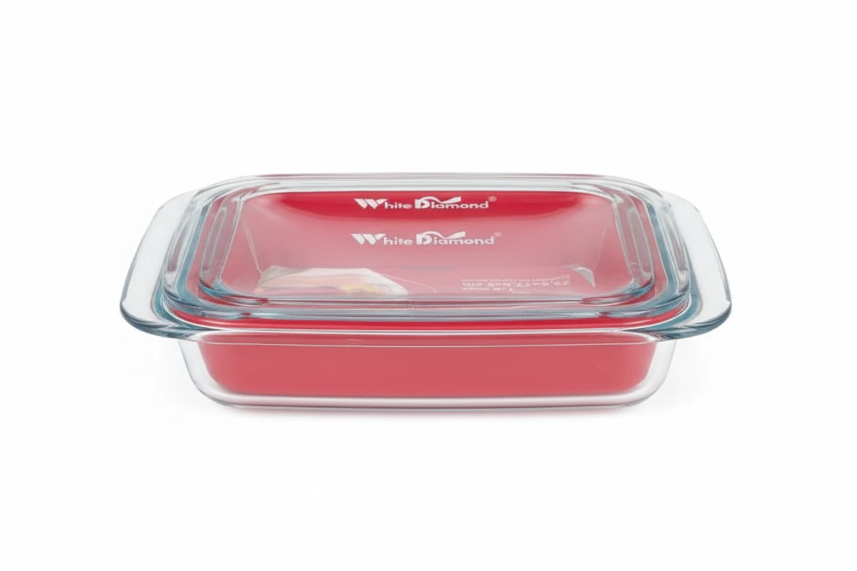3 Pieces Glass Rectangular Baking Dishes