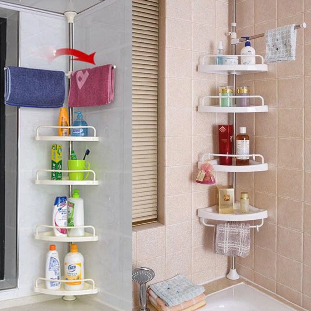 Corner Toilet Shelves Organizer