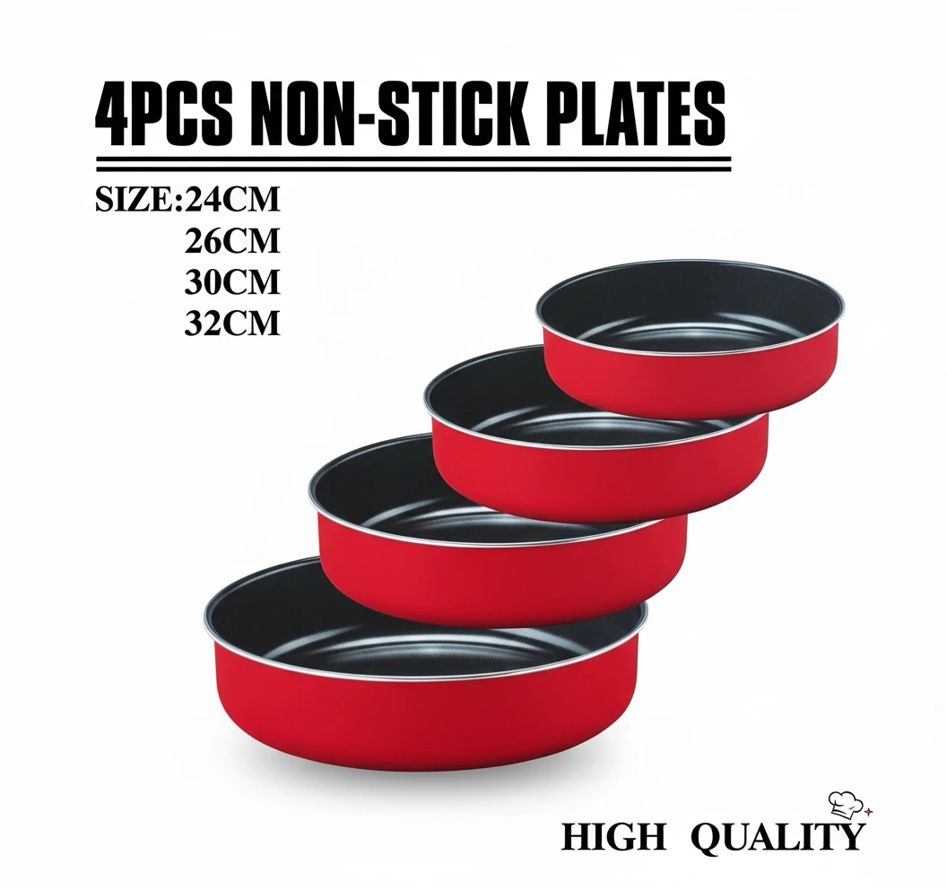 4-Piece Non-Stick Baking Pan Set