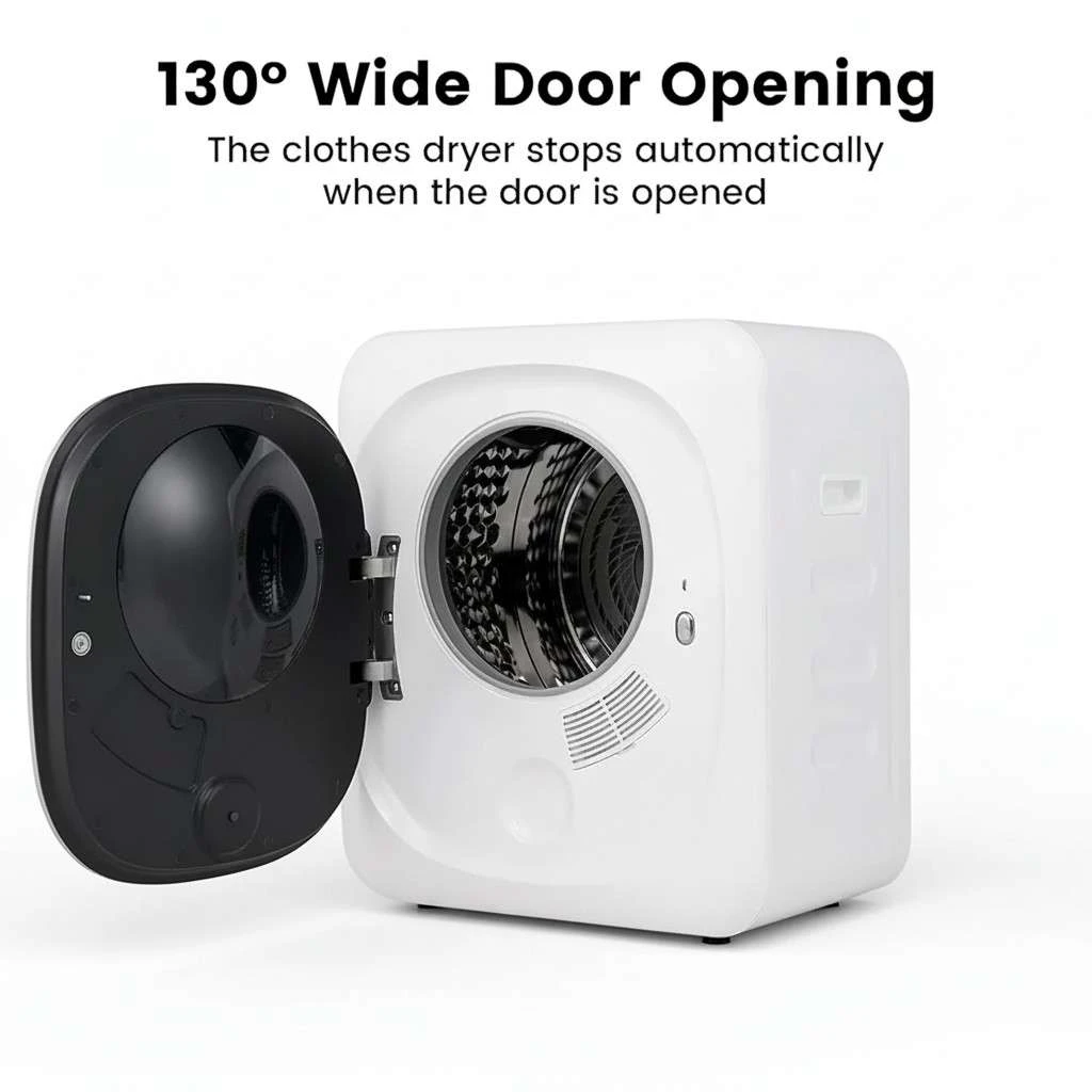Vented Tumble Dryer 800W general chrome