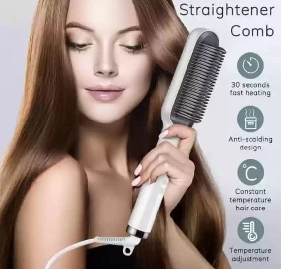 Electric Hair Straightener Comb