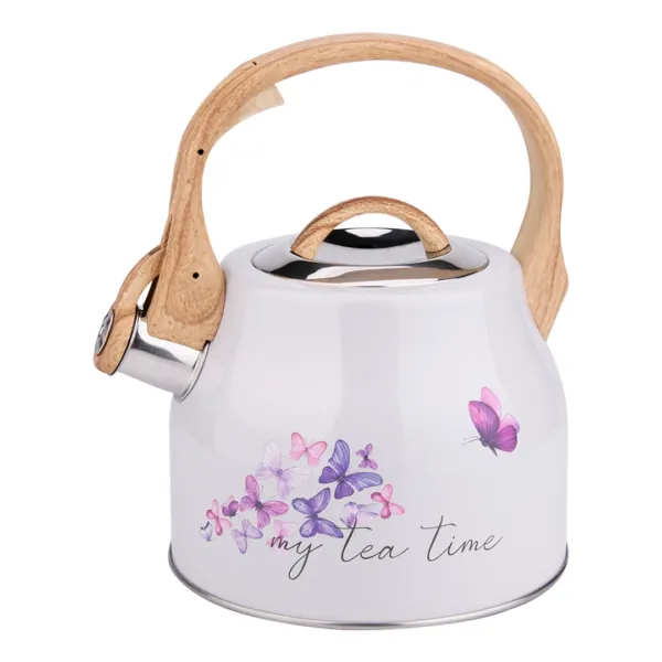 Butterfly 2.5 Liter Stainless Steel Kettle for Tea and Coffee, dorsch