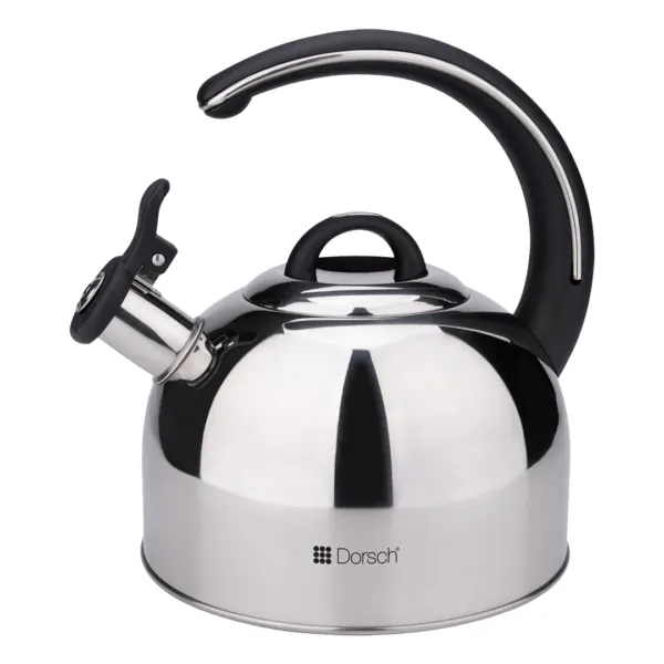 Mirror finish steel kettle 3.0L, durable and stylish