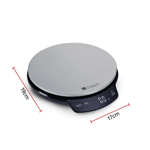 Digital kitchen scale for precise cooking and baking, dorsch