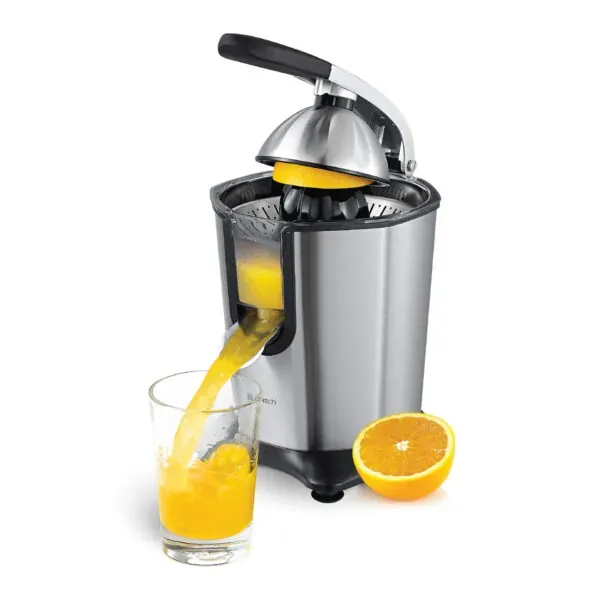 Electric citrus juicer 160w with easy pour spout, dorsch