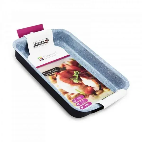 Rectangle Pan 39 cm non-stick oven baking tray, dorsch