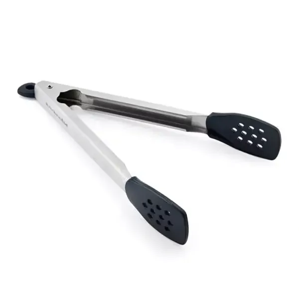 Stainless Steel Kitchen Tongs for Cooking and Grilling, dorsch